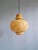 Glass Scandinavian Pendant Light in Mustard-Colored Opaline Glass by Hans-Agne Jakobsson for Staff Leuchten, 1970s For Sale - Image 7 of 15