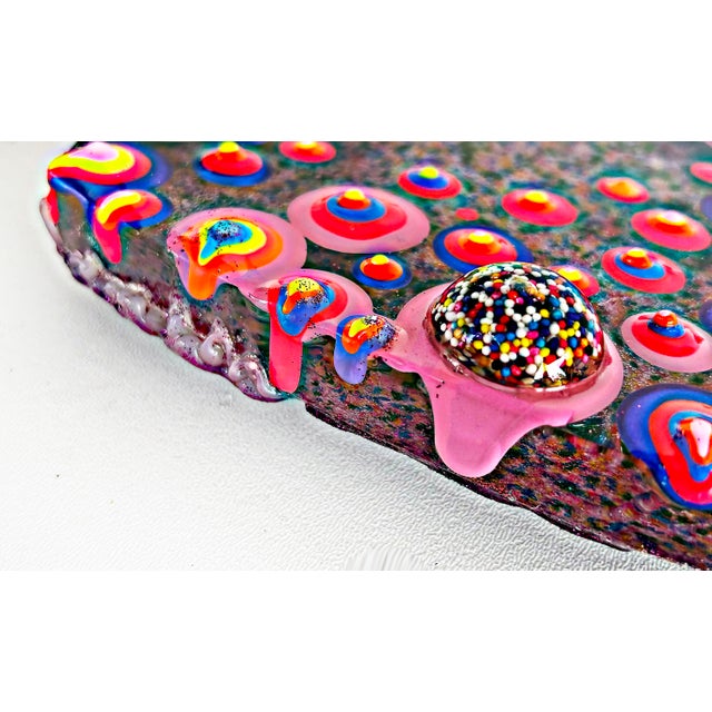 Acrylic, Epoxy Resin "Love Sculpture", Artists Michael Gitter and Jillian Whelan For Sale - Image 14 of 14