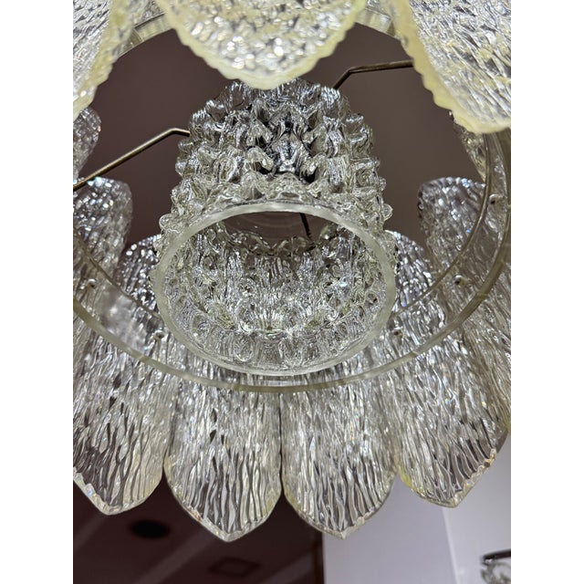 Brutalist Acrylic Pendant in the style of Kalmar, Austria, 1960s For Sale - Image 10 of 11