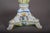 Hand-Painted Ceramic Candlesticks with Heraldic Floral Decoration, 1910s, Set of 2 For Sale - Image 10 of 12