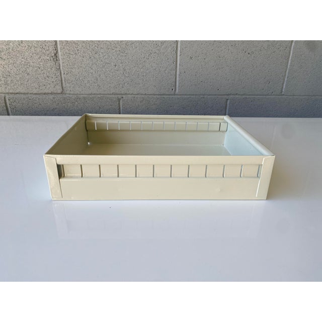 Mid Century Steel Drawer Insert, Repurposed as Organizer / Container ...