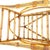 Restored Mid-Century 3-Stand 1949er Reed Rattan Chaise Lounge W/ Ottoman For Sale - Image 15 of 16