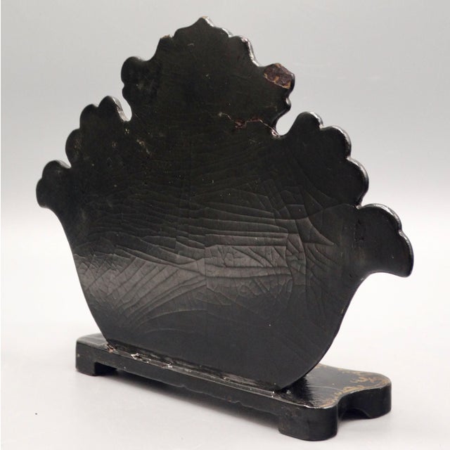 Antique English Papier Mâché Letter Rack For Sale - Image 6 of 9