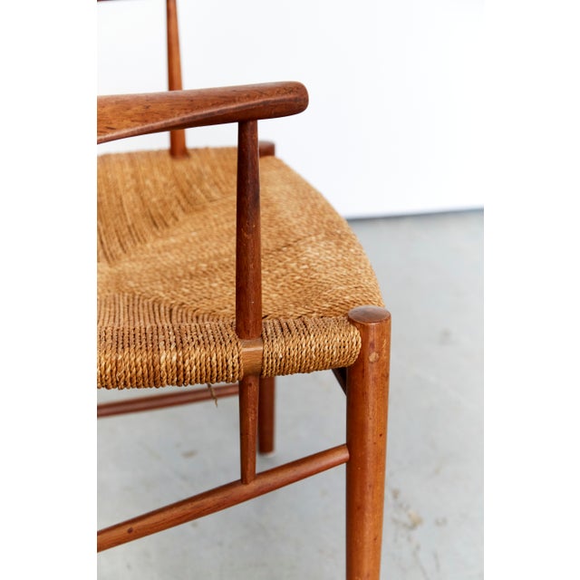 Søborg Møbelfabrik Armchair No.317 by Peter Hvidt & Orla Mølgaard-Nielsen for Søborg For Sale - Image 4 of 16