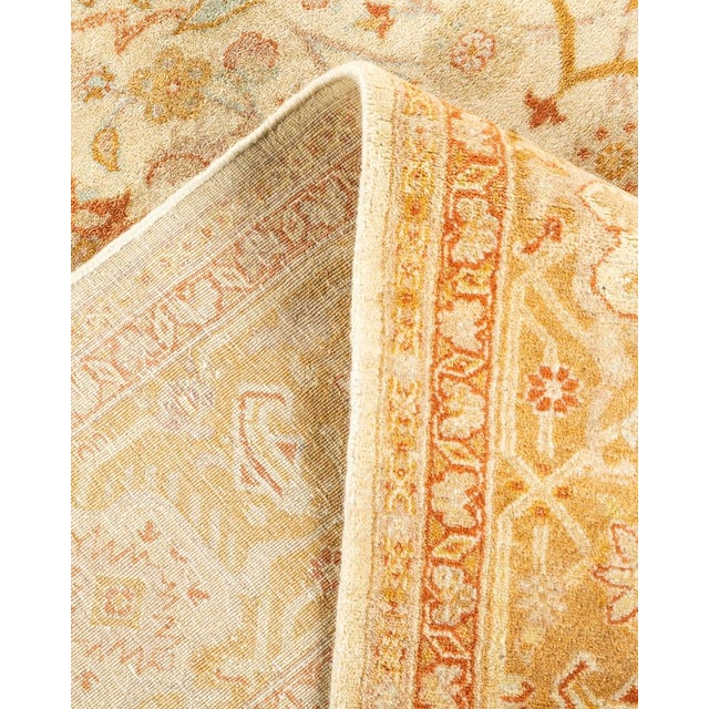 Mogul, One-of-a-Kind Hand-Knotted Area Rug in Ivory, 6' 2" x 8' 9" For Sale In New York - Image 6 of 8