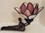 Art Deco Early 20th Century Art Deco Figural Nude Sculptural Bronze Lotus Lamp For Sale - Image 3 of 10