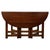Antique Early 20th Century Arts and Crafts Oak Gateleg Side Table For Sale - Image 12 of 12