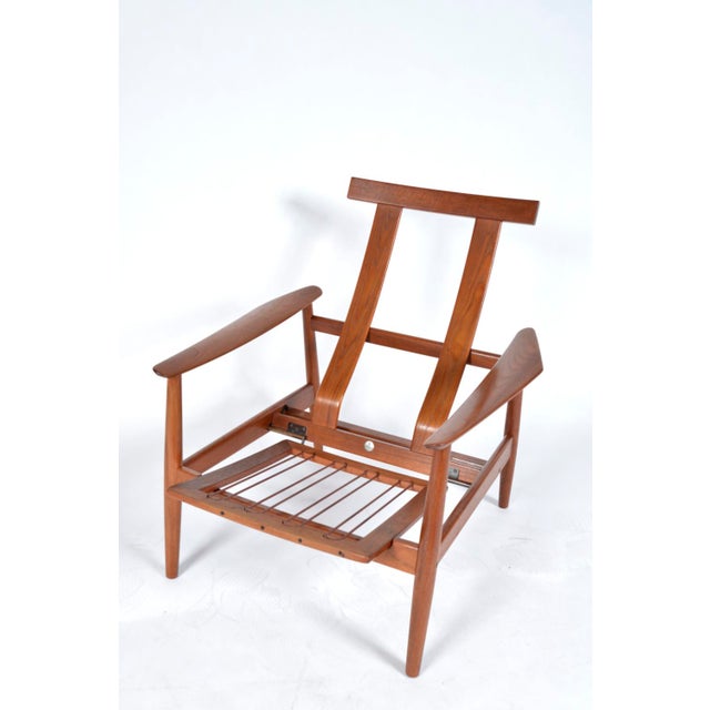 Mid-Century Danish FD164 Easy Lounge Chair in Teak by Arne Vodder for France & Son, 1960s, 1961 For Sale - Image 9 of 18