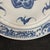 Ceramic Chinese Ceramic Plate,Blue and White Porcelain Plate Hand Painted Bats and Longevity Character Pattern For Sale - Image 7 of 11