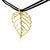 Vintage Angela Cummings 18k Gold Leaf Pendant Necklace For Sale - Image 10 of 11