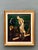 This evocative original oil on canvas presents a masterful allegorical still life, capturing the quiet mystery of an...