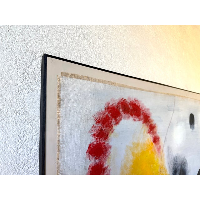Marcus, Abstract Composition, 2015, Oil Painting on Canvas, Framed For Sale - Image 10 of 18