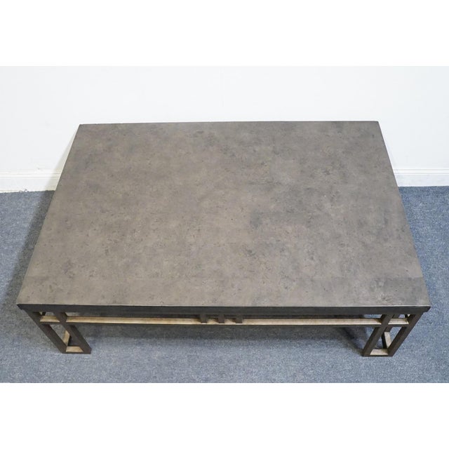 Lexington Furniture Lexington Furniture Cypress Point Tommy Bahama Monterea Travertine 56" Accent Coffee Table 561-943 For Sale - Image 4 of 9