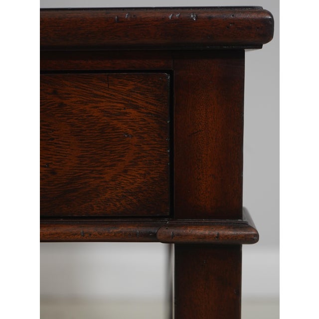 Pair Theodore Alexander Brooksby Mahogany End Tables For Sale In Philadelphia - Image 6 of 18