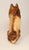 Vintage Folk Art Chalkware Carnival Chalk Brown Collie Dog Sculpture / Figurine For Sale - Image 4 of 15