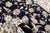 Black Middle Eastern Hand-Knotted Nain Rug with Floral Pattern For Sale - Image 8 of 9