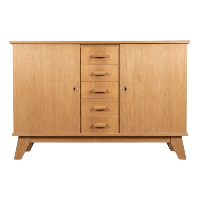 Mid-Century French Modern Model 130 Sideboard by René Gabriel, 1950s For Sale