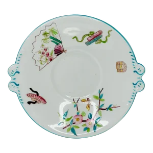 Minton Aesthetic Chinoiserie Dessert Handled Plate