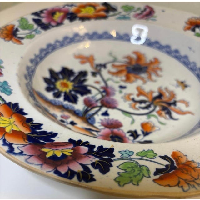 Early 19th Century Stephen Folch Ironstone Imari Chinoiserie Serving Dishes - Set of 3 For Sale - Image 10 of 12