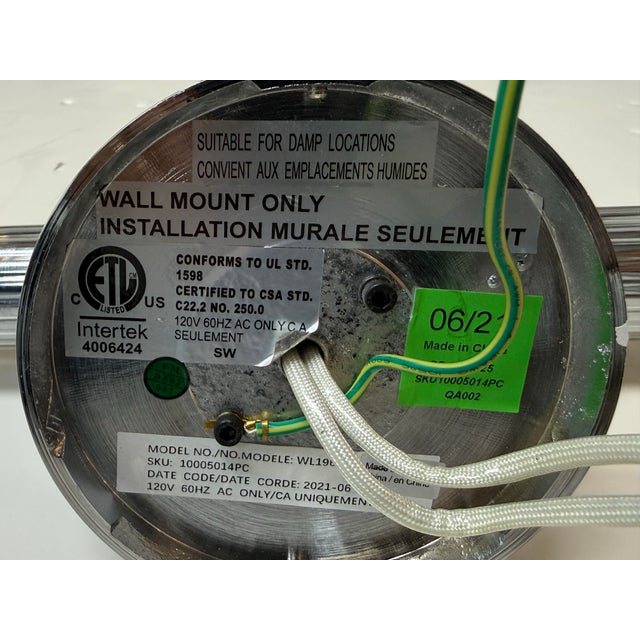 Jonathan Browning for Restoration Hardware Cannele Linear Sconce For Sale - Image 11 of 12