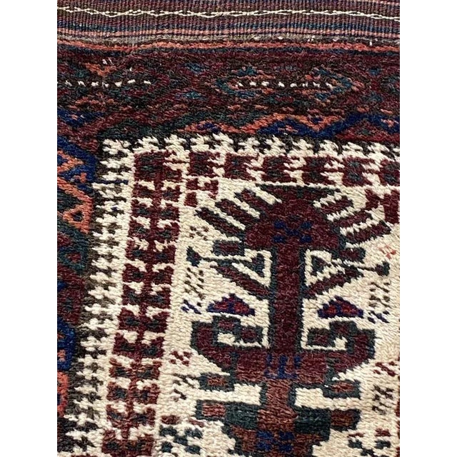 Textile Vintage Baluch Rug, 1940s For Sale - Image 7 of 14