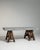 Belgian Blue Stone Trestle Table, Antique, Belgium, Circa 1900 For Sale - Image 9 of 14