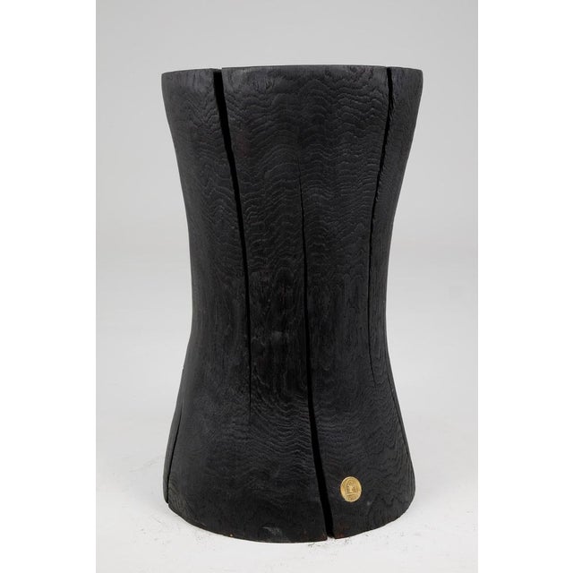 Brutalist Sculptural Side Table by Logniture For Sale - Image 14 of 16