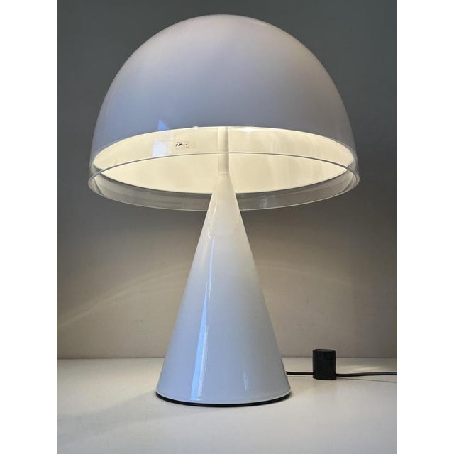 Metal Large Vintage Table Lamp, 1970s For Sale - Image 7 of 18