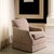 Contemporary Beige Jacquard Lounge Chairs, Set of 2 For Sale - Image 3 of 12