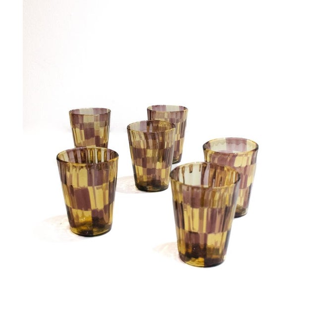 Ribes Collectable Glasses by Mariana Iskra for Ribes Studio, Set of 6 For Sale - Image 10 of 13