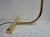 Adjustable Brass Reading Lamp attributed to Christian Liaigre, France, 1970s For Sale - Image 9 of 18