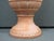 Orange 1970s Vintage Neoclassical Ceramic Pedestal Urn Planter With Grape Leaves For Sale - Image 8 of 14