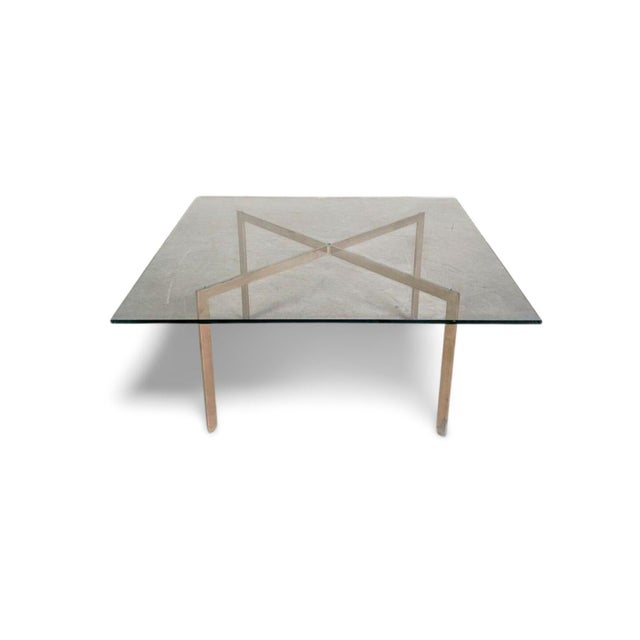 Barcelona Coffee Table by Mies van der Rohe for Knoll International For Sale - Image 10 of 10