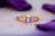 Contemporary The Hereford: New Old Stock Vintage Tanzanite and Diamond Ring in Yellow Gold For Sale - Image 3 of 11