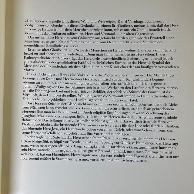 French Country 1980 Von Herzen Heart Book For Sale - Image 3 of 12