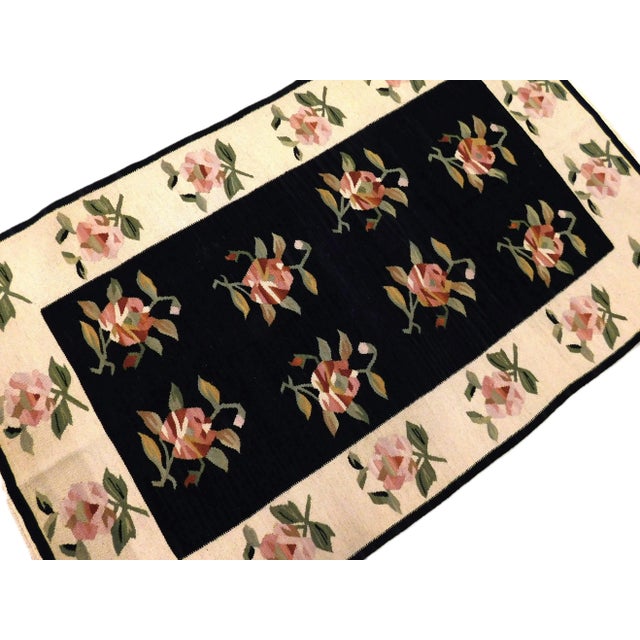 Hand Woven Turkish Kilim. 3'1"x 5'1" For Sale In Los Angeles - Image 6 of 11