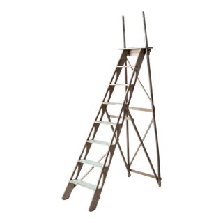Antique Wooden Ladder For Sale