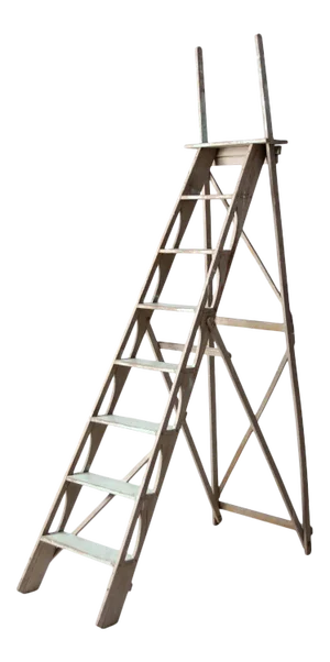 Antique Wooden Ladder
