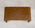 Mid 20th Century Karl Springer-Style Organic Modern Grasscloth Waterfall Desk For Sale - Image 5 of 18