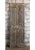 Make a bold design statement with this antique carved door, featuring a beautifully distressed green patina that showcases...