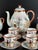 Vintage Japanese Satsuma Tea Set for Twelve in Gilded Porcelain, 1920s, Set of 27 For Sale - Image 6 of 15
