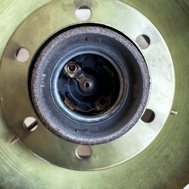 Mid-Century Ellipsoid Murano Glass Swirl Pendant, 1970s For Sale - Image 15 of 17