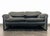 Vintage Grey Velvet Maralunga Sofa with Armchair by Vico Magistretti for Cassina, 1970s, Set of 2 For Sale - Image 10 of 18