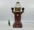 Fine early 20th Century Skylight Yacht Binnacle. Amazing wood base with intricate rope carving and varnish and varnish...