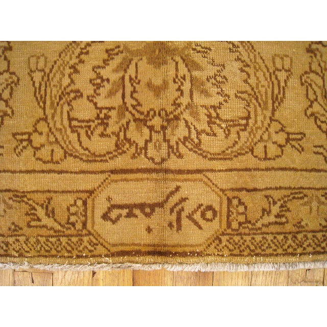 Vintage Perisan Decorative Oriental Tabriz in Room Size For Sale - Image 11 of 12
