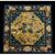 Antique Chinese - Ningxia Chinese Yellow 1850s Rug, Circa Date: 1850s. This exceptional square piece originates from the...