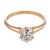Victorian 1900-1909 Victorian Gia 0.91 Carat Diamond 14k Yellow Gold Solitaire Engagement Ring, Size 5.75 For Sale - Image 3 of 6