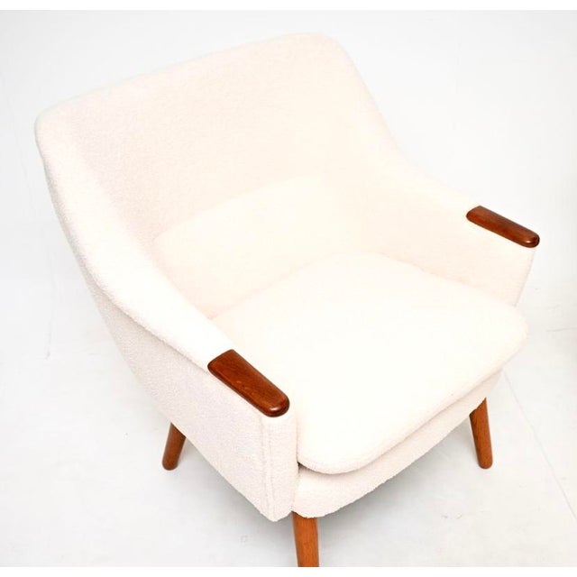 1960s Vintage Danish Teak Lounge Chairs by Hans J. Wegner, 1960s, Set of 2 For Sale - Image 5 of 11