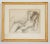 Drawing by Marcel Gromaire (1892 - 1971). Ink drawing signed 'Gromaire 1944' on the bottom right. Dimensions with frame:...
