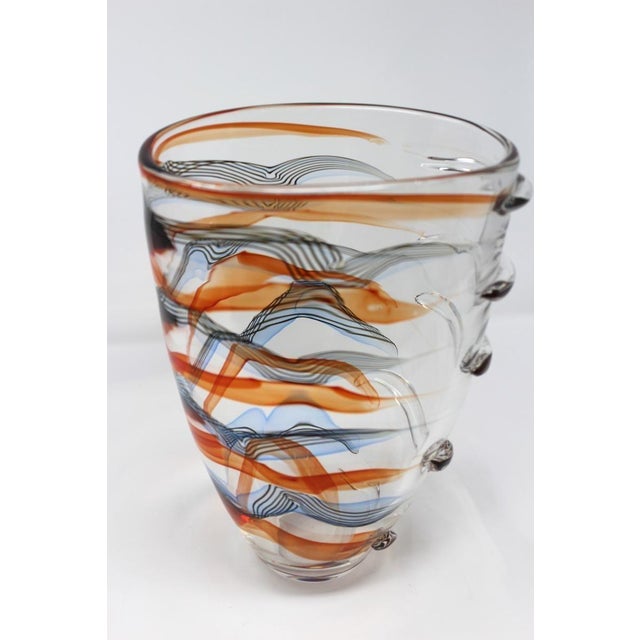 Mid 20th Century Giampaolo Seguso - La Ragnatela Vivaldi by Giampaolo Seguso For Sale - Image 5 of 11